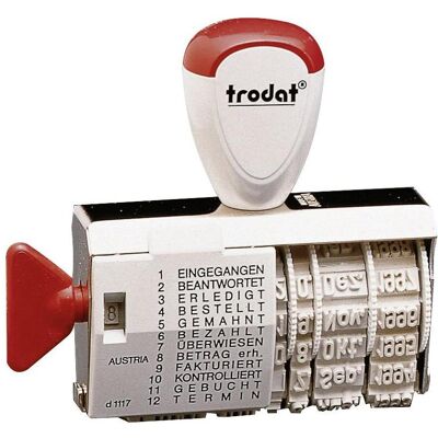 Trodat, Stempel, Wortbandstempel Trodat, Stempel, Wortbandstempel