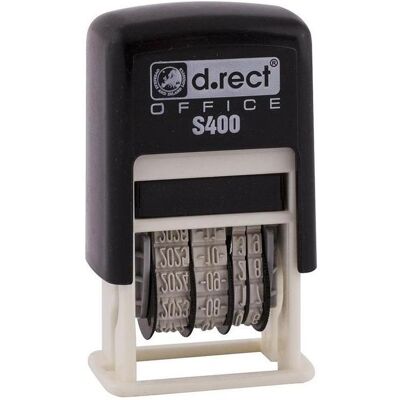 D.Rect, Stempel, Datumsstempel ISO S400 schwarz D.Rect, Stempel, Datumsstempel ISO S400 schwarz
