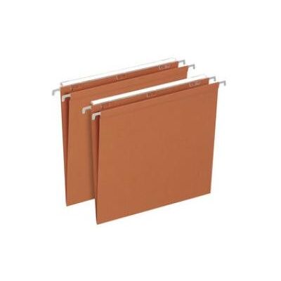 Elba, Ordner Zubehör, Dossiers suspendus DEFI FLEX, pour tiroir, fond V orange, carton kraft 230 g/m2, entr'axe: 330 mm, b Elba, Ordner Zubehör, Dossiers suspendus DEFI FLEX, pour tiroir, fond V orange, carton kraft 230 g/m2, entr'axe: 330 mm, b