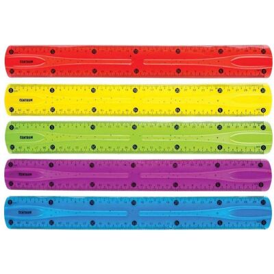 Centrum Lineal, Flexibles Kunststofflineal 30 cm 86916 (30 cm, Kunststoff) Centrum Lineal, Flexibles Kunststofflineal 30 cm 86916 (30 cm, Kunststoff)