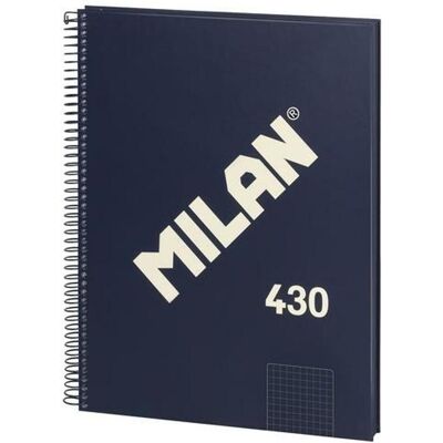 Milan, Heft + Block, 57142E80B (A4, Liniert, Harter Einband) Milan, Heft + Block, 57142E80B (A4, Liniert, Harter Einband)