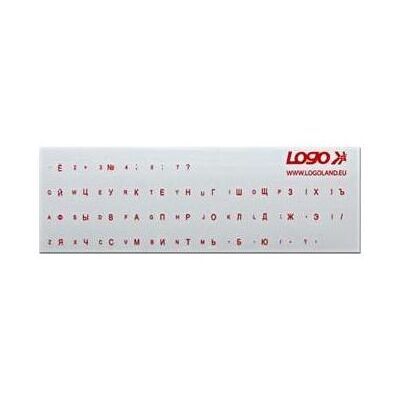 Logo, Sticker, Tastaturlabels für Tastatur, rot, kyrillisches Alphabet, Preis pro 1 Stk (2 Sticker) Logo, Sticker, Tastaturlabels für Tastatur, rot, kyrillisches Alphabet, Preis pro 1 Stk (2 Sticker)