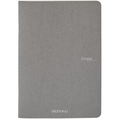 Fabriano, Heft + Block, Heft EcoQua geheftet kariert Antracite (A4, Kariert, Harter Einband) Fabriano, Heft + Block, Heft EcoQua geheftet kariert Antracite (A4, Kariert, Harter Einband)
