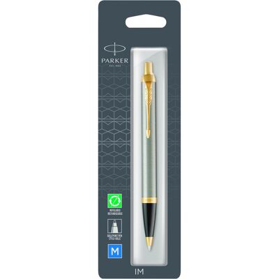Parker Schreibstifte, Kugelschreiber IM Brushed Metal BL M (1x) Parker Schreibstifte, Kugelschreiber IM Brushed Metal BL M (1x)