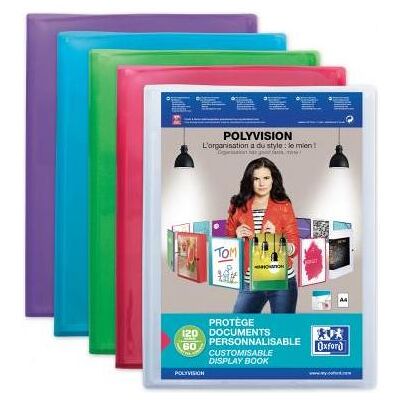Elba, Mappe, Präsentations-Sichtbuch POLYVISION, 60 Hüllen, sortiert DIN A4, aus PP, 0,7 mm, transparent, mit Sic (A4, 1x) Elba, Mappe, Präsentations-Sichtbuch POLYVISION, 60 Hüllen, sortiert DIN A4, aus PP, 0,7 mm, transparent, mit Sic (A4, 1x)