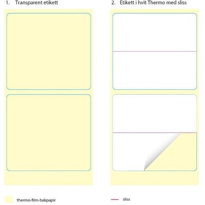 Capture, Etiketten, 55x25mm 2-in-1 Multi-Layer Capture, Etiketten, 55x25mm 2-in-1 Multi-Layer