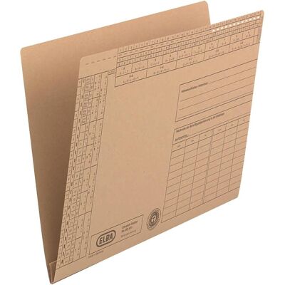 Elba, Mappe, Einstellhefter, Natronkarton, 230 g-qm (A4, 50x) Elba, Mappe, Einstellhefter, Natronkarton, 230 g-qm (A4, 50x)