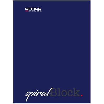Office Products, Heft + Block, Sipral Notizbuch, A5, liniert, 80 Blatt, 70g/m?, marineblau (A5, Liniert) Office Products, Heft + Block, Sipral Notizbuch, A5, liniert, 80 Blatt, 70g/m?, marineblau (A5, Liniert)