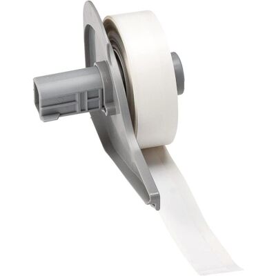 Brady, Etikettenrolle, M7C-500-499, Nylongewebe, Weiss, matt, 12.70 mm x 9.10 m, permanent, Endlos (19.05 mm) Brady, Etikettenrolle, M7C-500-499, Nylongewebe, Weiss, matt, 12.70 mm x 9.10 m, permanent, Endlos (19.05 mm)
