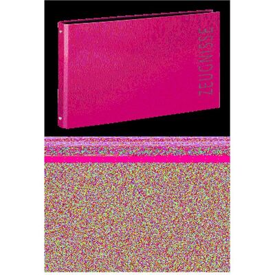 Magni, Ordner, VELOFLEX Zeugnismappe / Zeugnisringbuch / Farbe: pink (A4, 1 Stk.) Magni, Ordner, VELOFLEX Zeugnismappe / Zeugnisringbuch / Farbe: pink (A4, 1 Stk.)