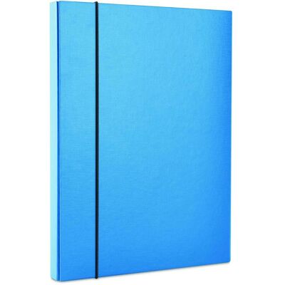 Office Products, Mappe, Flasche mit Gummi, PP, A4/40, blau (A4) Office Products, Mappe, Flasche mit Gummi, PP, A4/40, blau (A4)