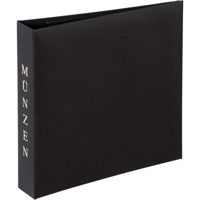 Pagna, Fotoalbum, Mnzalbum, 4-Ring-Mechanik, schwarz (25 x 25 cm) Pagna, Fotoalbum, Mnzalbum, 4-Ring-Mechanik, schwarz (25 x 25 cm)