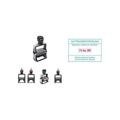 Trodat, Stempel, Datumstempel mit Text individualisierbar 5480 selbstfärbend schwarz Trodat, Stempel, Datumstempel mit Text individualisierbar 5480 selbstfärbend schwarz