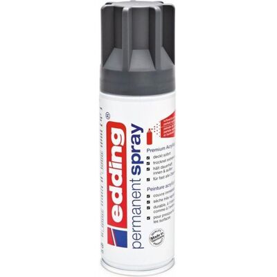 Edding, Marker, Spray Anthracite Mat 200ml Edding, Marker, Spray Anthracite Mat 200ml