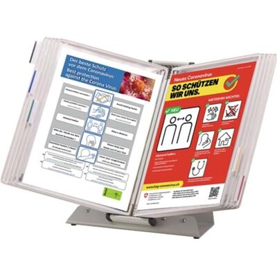 Tarifold, Informationsschild, 434152 Dokumentenanzeige-Karussell Tisch/Wand Porträt Tarifold, Informationsschild, 434152 Dokumentenanzeige-Karussell Tisch/Wand Porträt