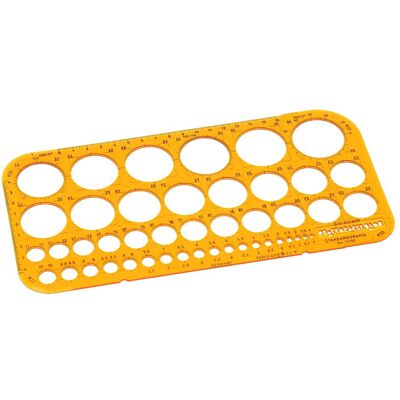 DUX, Lineal, Kreis-Schablone (26 cm, Kunststoff) DUX, Lineal, Kreis-Schablone (26 cm, Kunststoff)