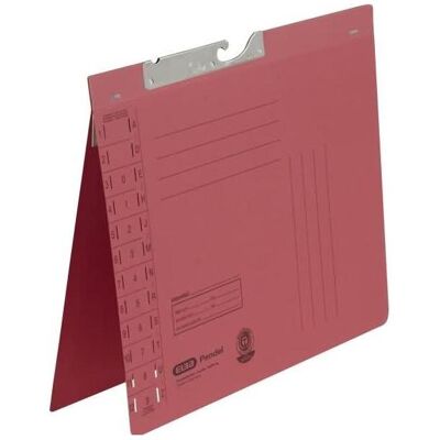 Elba, Mappe, Pendelhefter, DIN A4, Manilakarton, 320 g-qm, rot (A4, 50x) Elba, Mappe, Pendelhefter, DIN A4, Manilakarton, 320 g-qm, rot (A4, 50x)
