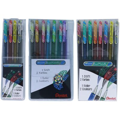Pentel, Schreibstifte, Hybrid Roller Gel Dual Metallic Pentel, Schreibstifte, Hybrid Roller Gel Dual Metallic