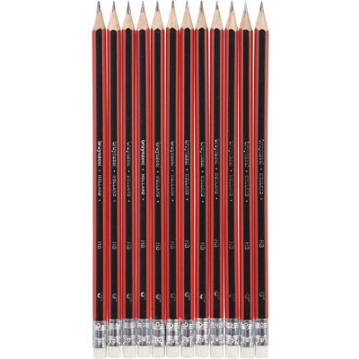 Bruynzeel, Bleistift, Hb Schwarz-Rot Graphitstift mit Radiergummi (HB, 1x) Bruynzeel, Bleistift, Hb Schwarz-Rot Graphitstift mit Radiergummi (HB, 1x)