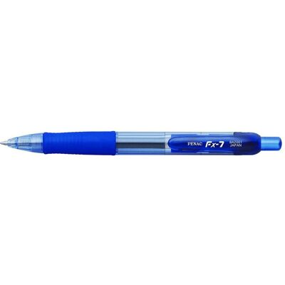 Penac, Schreibstifte, Fx7 einziehbarer gelstift 0,7 mm, blau Penac, Schreibstifte, Fx7 einziehbarer gelstift 0,7 mm, blau
