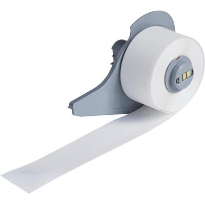 Brady, Etikettenrolle, M7C-1000-414, BradyGrip-Klettband zum Bedrucken, Polyester, Schwarz auf Weiss, matt, 25.40 mm (25.40 mm) Brady, Etikettenrolle, M7C-1000-414, BradyGrip-Klettband zum Bedrucken, Polyester, Schwarz auf Weiss, matt, 25.40 mm (25.40 mm)