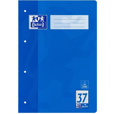 Oxford, Heft + Block, Schulheft, A4, Lineatur 37 (A4, Liniert, Harter Einband) Oxford, Heft + Block, Schulheft, A4, Lineatur 37 (A4, Liniert, Harter Einband)