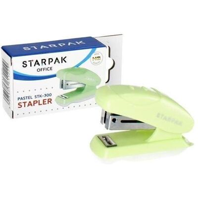 Starpak, Heftgerät, Mini-Heftgerät STK-300, pastellgrün (20 Blätter) Starpak, Heftgerät, Mini-Heftgerät STK-300, pastellgrün (20 Blätter)