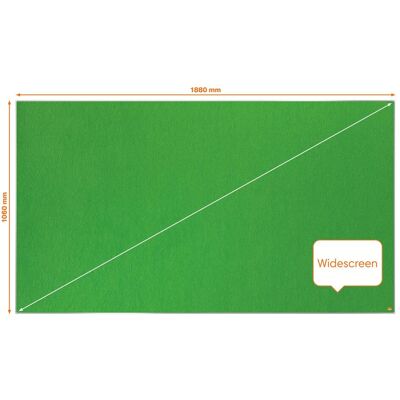 Nobo, Pinnwand, Filztafel Impression Pro 1915428 grün, 106x188cm (Pinnwand, 188 x 106 cm) Nobo, Pinnwand, Filztafel Impression Pro 1915428 grün, 106x188cm (Pinnwand, 188 x 106 cm)