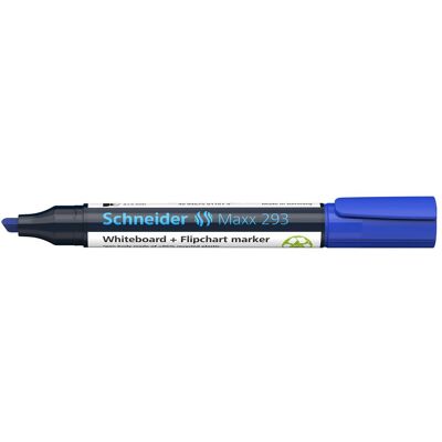 Schneider, Marker, Whiteboard-/Flipchartmarker Maxx 293 2-5mm blau Keilspitze (1x) Schneider, Marker, Whiteboard-/Flipchartmarker Maxx 293 2-5mm blau Keilspitze (1x)