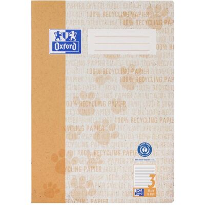 Oxford, Heft + Block, Recycling Schulheft, A4, Lineatur 3 (A4, Liniert, Weicher Einband) Oxford, Heft + Block, Recycling Schulheft, A4, Lineatur 3 (A4, Liniert, Weicher Einband)