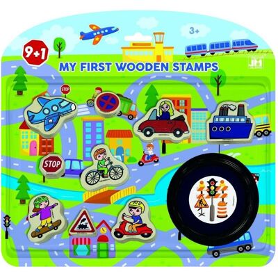 Jiri Models, Stempel, Meine ersten Briefmarken – Transport Jiri Models, Stempel, Meine ersten Briefmarken – Transport