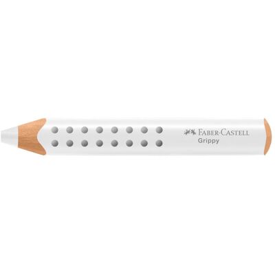 Faber-Castell, Malstifte, Wachsmalstift Grippy Weiss (1x) Faber-Castell, Malstifte, Wachsmalstift Grippy Weiss (1x)