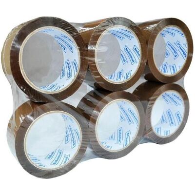 Schemat, Klebeband, Klebeband 48mmx60m braun stark (6 Stück) (48 mm) Schemat, Klebeband, Klebeband 48mmx60m braun stark (6 Stück) (48 mm)