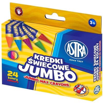 Astra, Malstifte, Wachs Jumbo 24 Stück (24x) Astra, Malstifte, Wachs Jumbo 24 Stück (24x)