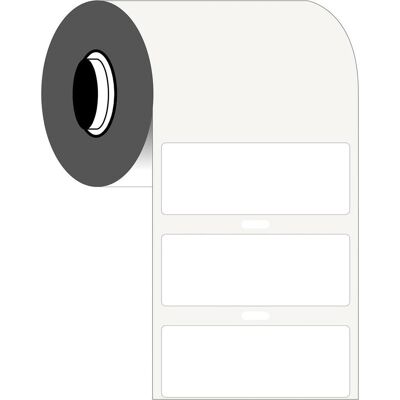 Brady, Etikettenrolle, B33-648-427AW, selbstlaminierendes Vinyl, Weiss, matt, 66.68 x 25.40 mm, permanent (1500 E.) (72.88 mm) Brady, Etikettenrolle, B33-648-427AW, selbstlaminierendes Vinyl, Weiss, matt, 66.68 x 25.40 mm, permanent (1500 E.) (72.88 mm)