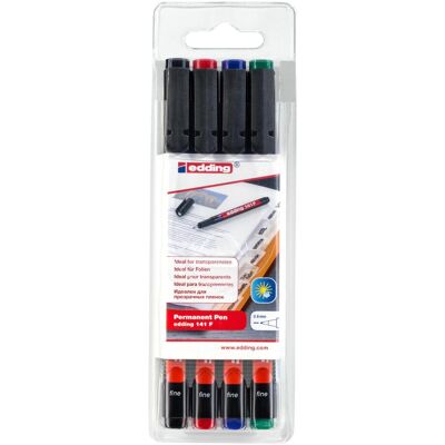 Edding, Marker, Ohp (4x) Edding, Marker, Ohp (4x)