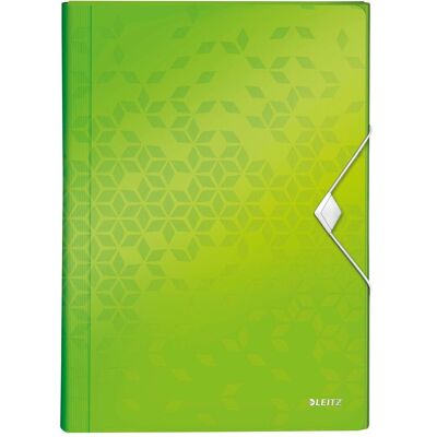Leitz, Mappe, Projektmappe WOW A4 PP Grün (A4, 1x) Leitz, Mappe, Projektmappe WOW A4 PP Grün (A4, 1x)