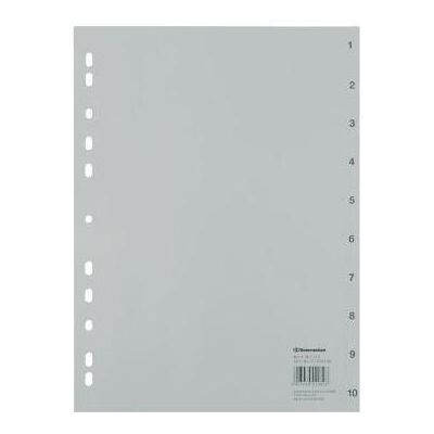 Soennecken, Ordner Zubehör, Zahlenregister Verwendung für Papierformat: DIN A4 Ausführung der Tabe: 1-10 Soennecken, Ordner Zubehör, Zahlenregister Verwendung für Papierformat: DIN A4 Ausführung der Tabe: 1-10