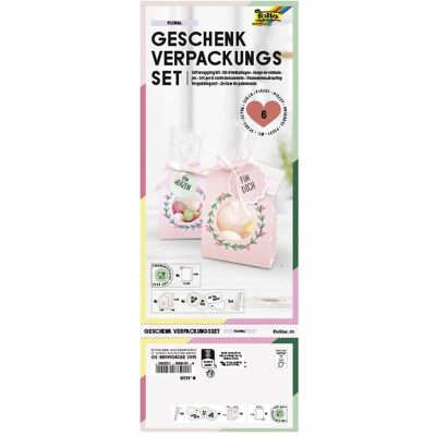 Magni, Geschenkverpackung, Geschenkverpackung Set FLORAL Ostern (6x) Magni, Geschenkverpackung, Geschenkverpackung Set FLORAL Ostern (6x)