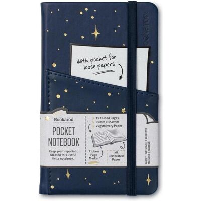 Teka, Heft + Block, Bookaroo Notizbuch Journal A6 Mond und Sterne (A6, Liniert, Harter Einband) Teka, Heft + Block, Bookaroo Notizbuch Journal A6 Mond und Sterne (A6, Liniert, Harter Einband)