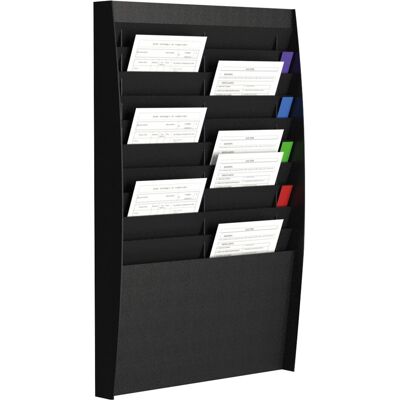 Paperflow, Prospektständer, Sortiertafel 20 Fä. schwarz (A4) Paperflow, Prospektständer, Sortiertafel 20 Fä. schwarz (A4)