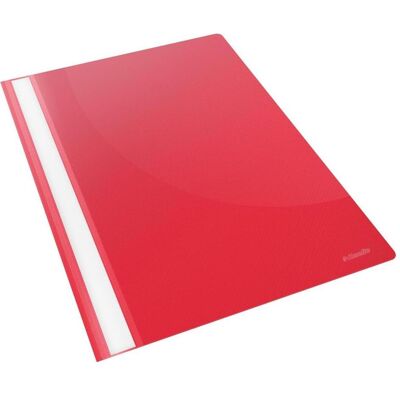 Esselte, Mappe, Rychlovazač PVC barevný - červená / 25 (A4, 25x) Esselte, Mappe, Rychlovazač PVC barevný - červená / 25 (A4, 25x)