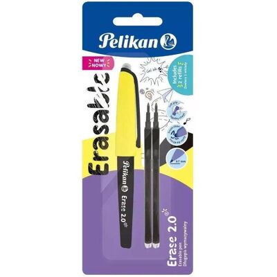 Pelikan Schreibstifte, Erase 2.0 schwarzer löschbarer Stift (1x) Pelikan Schreibstifte, Erase 2.0 schwarzer löschbarer Stift (1x)