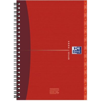 Oxford, Heft + Block, Adressbuch (A5, Liniert) Oxford, Heft + Block, Adressbuch (A5, Liniert)