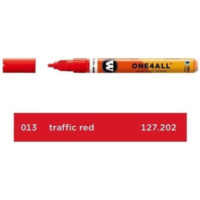 Molotow, Marker, Filzstift One4all 127HS traffic red 013 (1x) Molotow, Marker, Filzstift One4all 127HS traffic red 013 (1x)