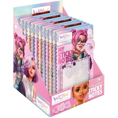 Magni, Haftnotiz, WOW GENERATION Haftnotizen transparent (76 x 5 mm) Magni, Haftnotiz, WOW GENERATION Haftnotizen transparent (76 x 5 mm)