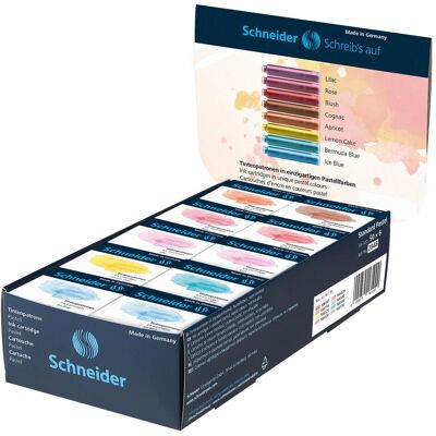 Schneider - Display Pastell - Apricot - 6er Inkjet Schneider - Display Pastell - Apricot - 6er Inkjet