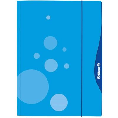 Pelikan Mappe, Gummibandmappe A4 simple open Blau (A4, 1x) Pelikan Mappe, Gummibandmappe A4 simple open Blau (A4, 1x)