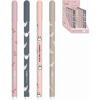 Interdruk, Schreibstifte, Blauer löschbarer Stift „Cute Girl“ (36 Stück) (36x) Interdruk, Schreibstifte, Blauer löschbarer Stift „Cute Girl“ (36 Stück) (36x)