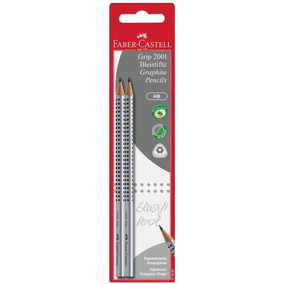 Faber-Castell, Bleistift, Bleistift Grip (HB, 2x) Faber-Castell, Bleistift, Bleistift Grip (HB, 2x)